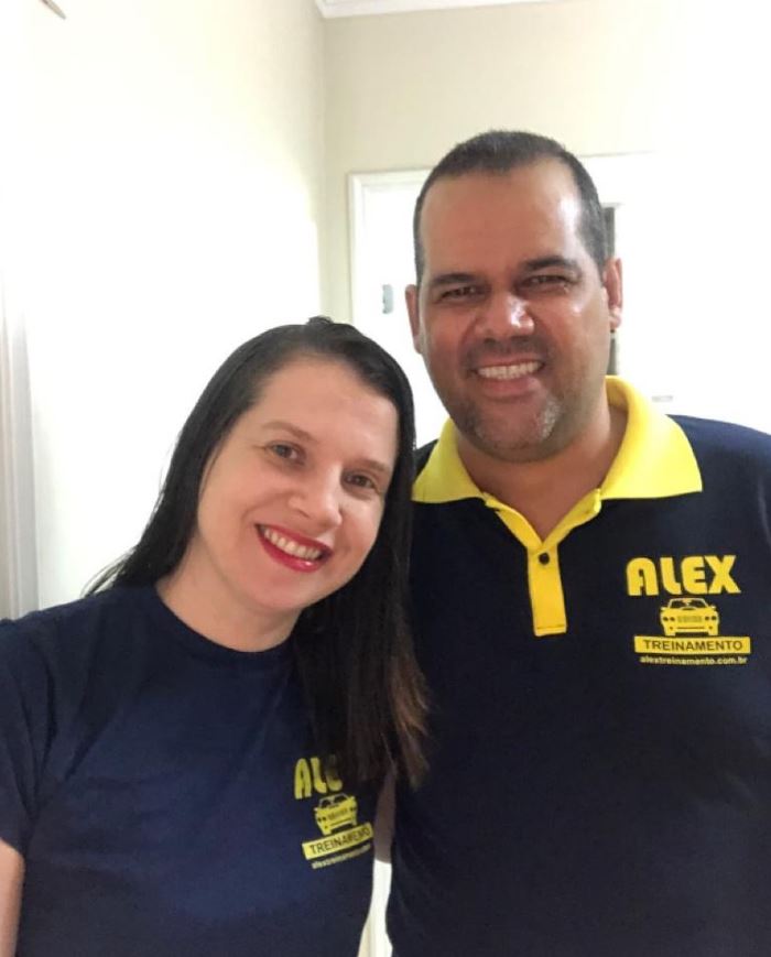 Alexandre Cantalejo e Luciane Ribeiro de Sá - equipe Alex Treinamento